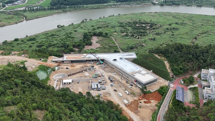 [무안=뉴시스] 남도의병역사박물관 공사현장. (사진=전남도 제공) 2025.08.16. photo@newsis.com *재판매 및 DB 금지