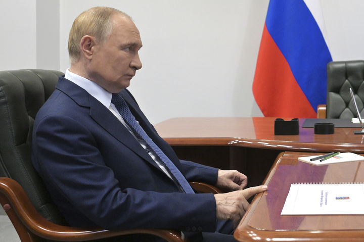 [마가단=AP/뉴시스] 블라디미르 푸틴 러시아 대통령. 2025.08.20.