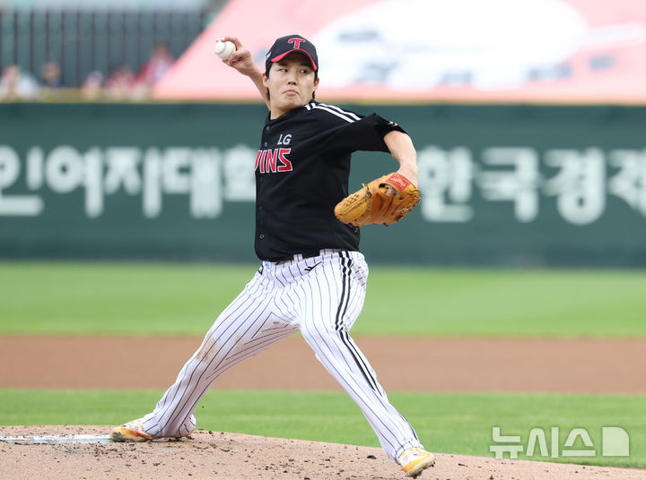 임찬규 역투 장면