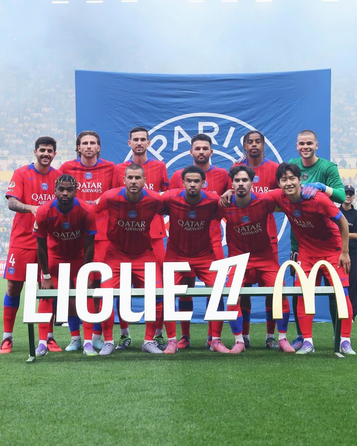 [서울=뉴시스]이강인의 PSG, 프랑스 리그 개막전 승리. (사진=PSG 소셜미디어 캡처) 2025.08.18. photo@newsis.com *재판매 및 DB 금지