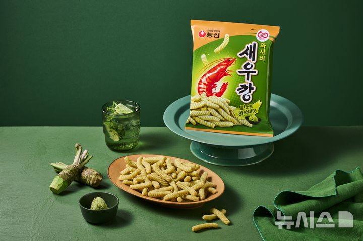 농심 와사비새우깡, 출시 2주만에 180만 봉 팔렸다