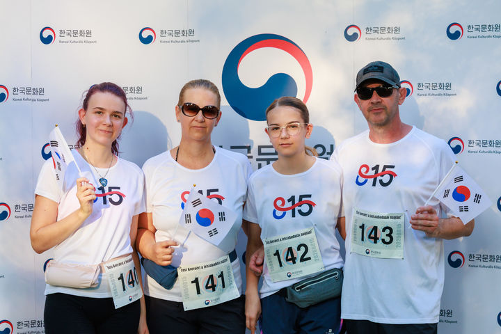 주헝가리한국문화원, 광복 80주년 기념 '815RUN' 부다페스트서 개최