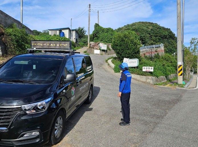 [양산=뉴시스] 악취감시 차량을 운행하고 있다. (사진=양산시 제공) 2025.08.18. photo@newsis.com *재판매 및 DB 금지