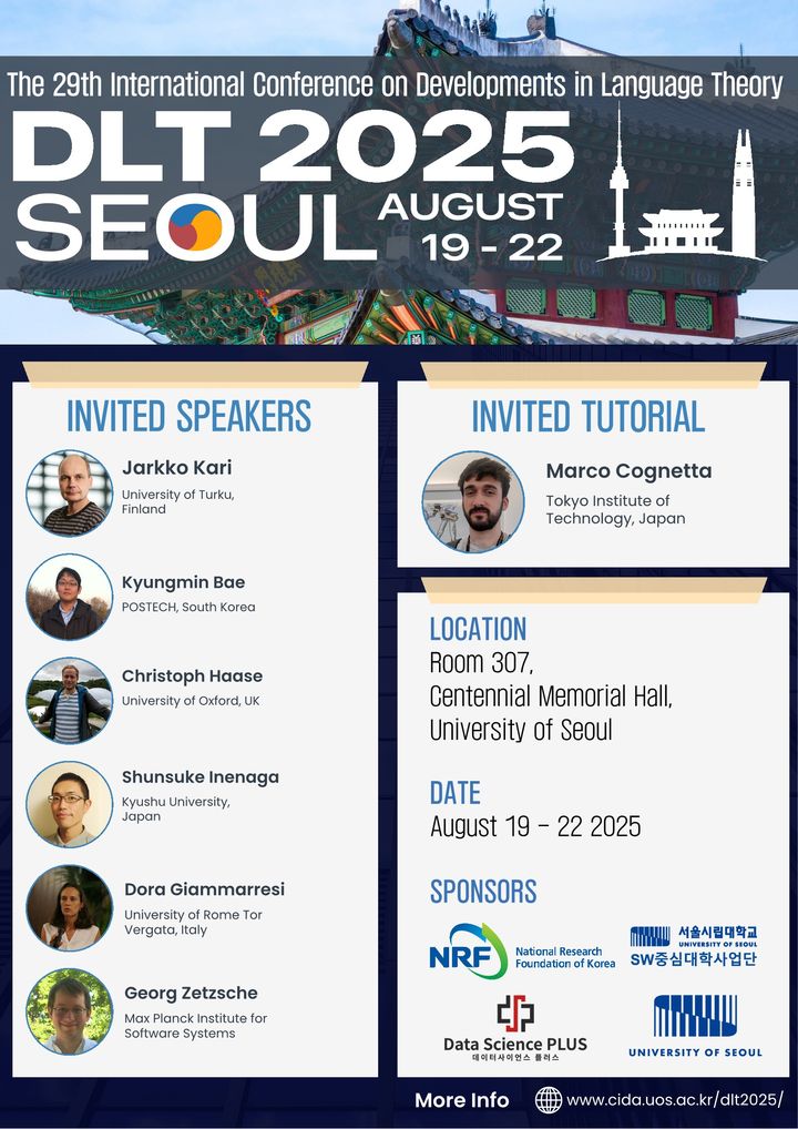 [서울=뉴시스] 서울시립대에서 열리는 '제29회 국제 언어 이론 학술대회'의 포스터. (사진=서울시립대 제공) 2025.08.18. photo@newsis.com *재판매 및 DB 금지