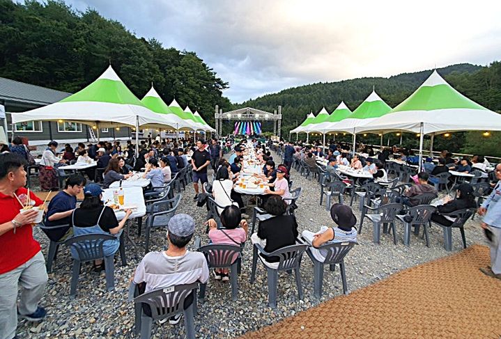 지난해 깡촌음악회 모습. *재판매 및 DB 금지