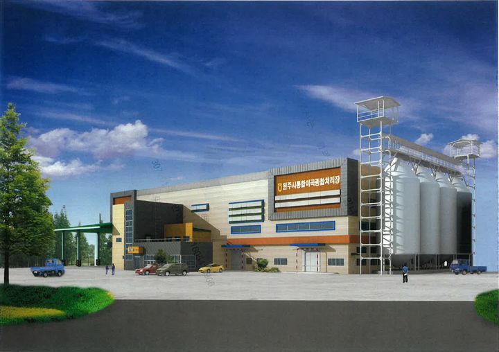 [춘천=뉴시스] 18일 강원특별자치도(도지사 김진태)는 원주쌀 토토미와 철원쌀 오대미의 경쟁력 강화와 농가소득 증대를 위해 농림축산식품부 국비공모 사업인 고품질 쌀 유통활성화 사업에 선정됐다 고 밝혔다.사진은 가공시설 현대화 조감도. 강원특별자치도 제공. *재판매 및 DB 금지