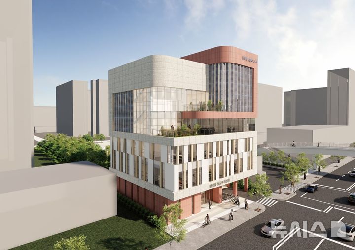 [안양=뉴시스] 새로 짓는 경기 안양시 동안구 평안동 행정복지센터 조감도. (사진=안양시 제공) 2025.08.18. photo@newsis.com