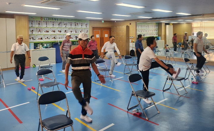 보은군 어르신 맞춤형 운동 프로그램(사진=보은군 제공) *재판매 및 DB 금지