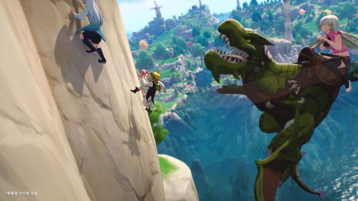 넷마블이 19일(현지 시간) 독일 쾰른에서 열린 게임스컴 '오프닝 나이트 라이브(ONL)'를 통해 공개한 신작 '일곱 개의 대죄: 오리진'의 신규 트레일러 영상 캡처본 *재판매 및 DB 금지