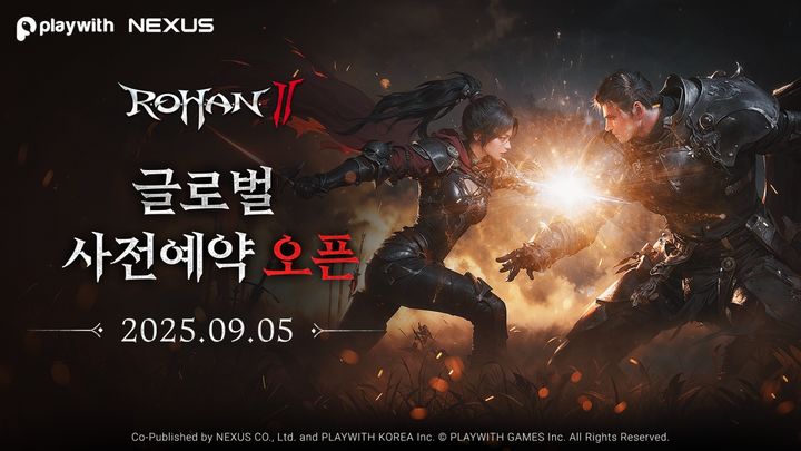 [서울=뉴시스] 넥써쓰와 플레이위드코리아가 공동 퍼블리싱하는 '로한2' 글로벌이 다음 달 5일 사전 예약을 개시한다고 20일 밝혔다. (사진=넥써쓰 제공) *재판매 및 DB 금지