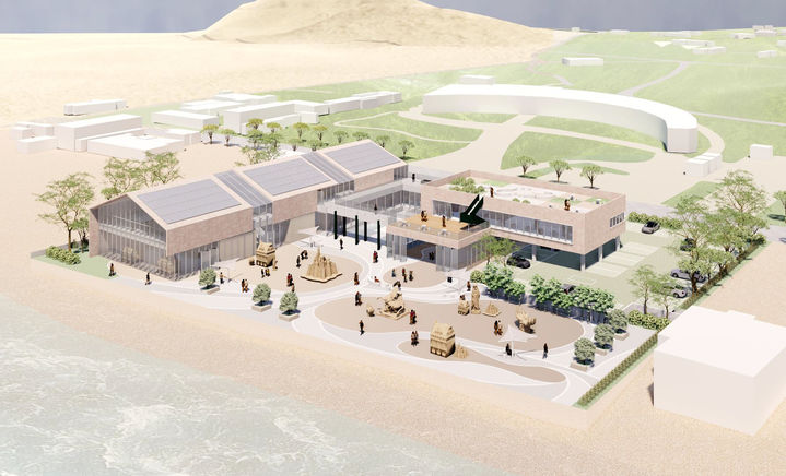 [태안=뉴시스] 샌드뮤지엄 조감도. (사진=태안군 제공) 2025.08.20. photo@newsis.com *재판매 및 DB 금지