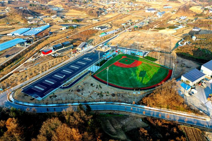 제천시가 조성한 송학야구장 *재판매 및 DB 금지