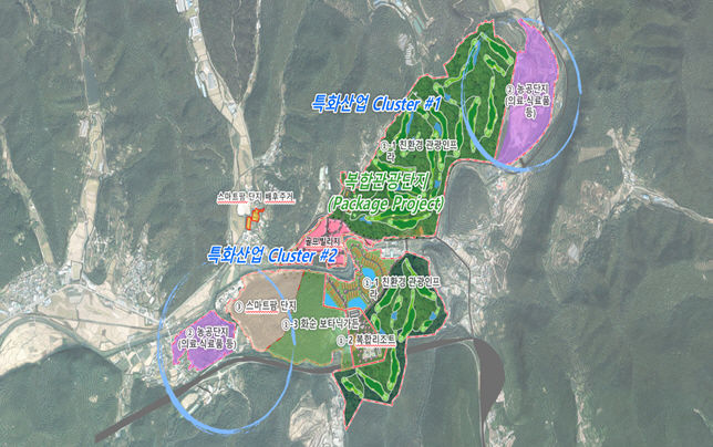 [무안=뉴시스] 화순 폐광지역 경제진흥개발사업 조성 계획. (계획도 제공 = 전남도). 2025.08.20. photo@newsis.com *재판매 및 DB 금지