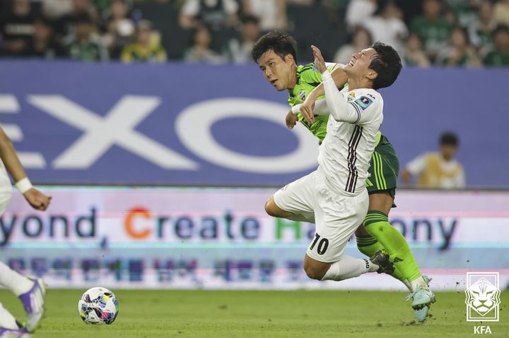 [서울=뉴시스]전북과 강원의 코리아컵 준결승 1차전. (사진=대한축구협회 제공)