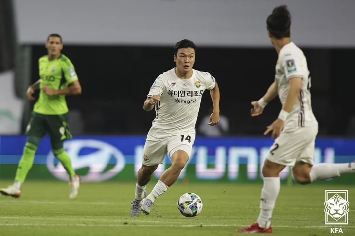 [서울=뉴시스]전북과 강원의 코리아컵 준결승 1차전. (사진=대한축구협회 제공)