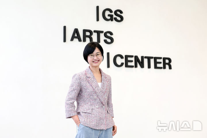 [서울=뉴시스] 박진희 기자 = 박선희 GS문화재단 대표가 지난 19일 서울 강남구 GS아트센터에서 인터뷰 하고 있다. 2025.08.25. pak7130@newsis.com