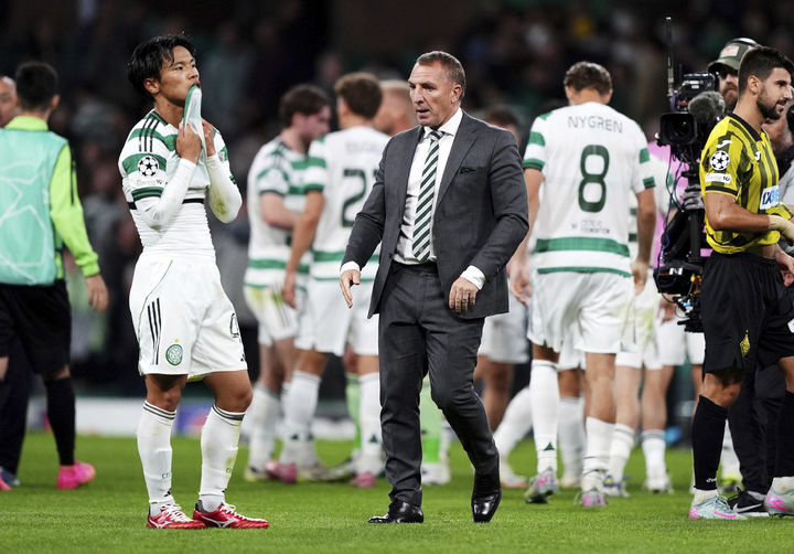 [글래스고=AP/뉴시스]셀틱, UCL PO 1차전서 무승부 2025.08.20.