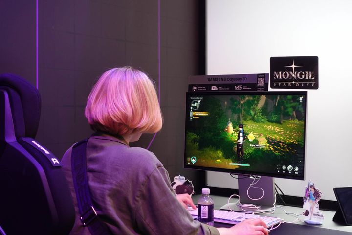 넷마블 '몬길: STAR DIVE' 게임스컴 현장 (사진=넷마블 제공) *재판매 및 DB 금지