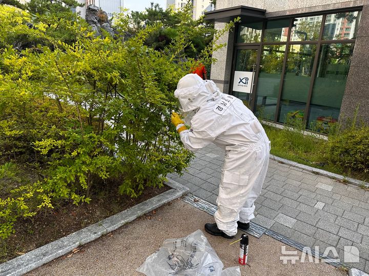 [김해=뉴시스]벌쏘임 사고 주의. (사진=김해서부소방서 제공). 2025.08.21. photo@newsis.com