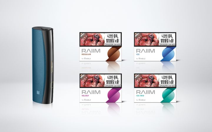 [서울=뉴시스] 릴 에이블 2.0, 레임 스틱 4종 제품 이미지(사진=KT&G 제공) *재판매 및 DB 금지