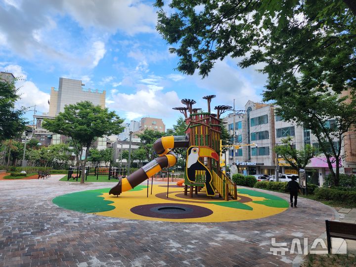 [용인=뉴시스] 신갈어린이공원 전경(사진=용인시 제공)2025.08.21.photo@newsis.com *재판매 및 DB 금지