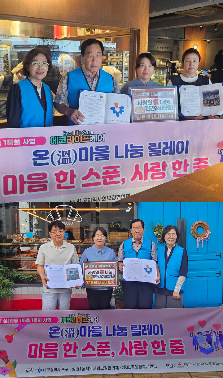 [대구=뉴시스] 대구 중구는 동성로 소재 디저트카페와 함께 지역사회 복지 증진과 상호 협력을 위한 협약을 체결했다. (사진=대구 중구 제공) 2025.08.21. photo@newsis.com&nbsp; *재판매 및 DB 금지