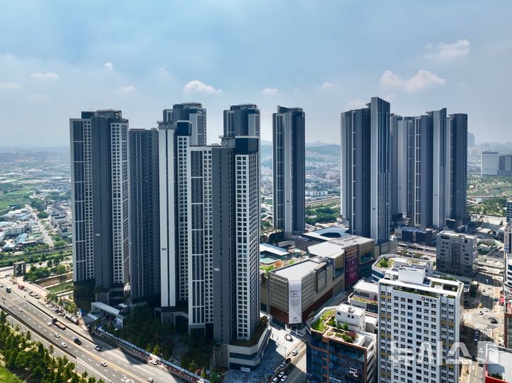 '힐스테이트 더 운정' 입주 예정자들, 단체행동 벌이며 반발 - 뉴시스