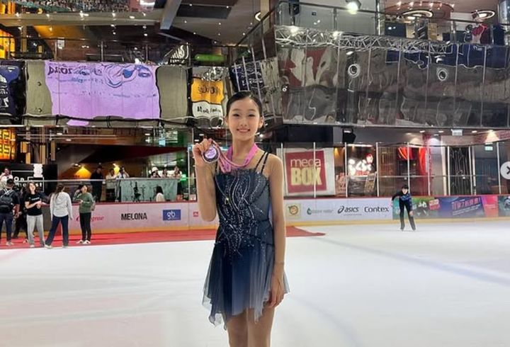 [서울=뉴시스] 피겨스케이팅 여자 싱글의 허지유. (사진 = 허지유 인스타그램 캡처) *재판매 및 DB 금지