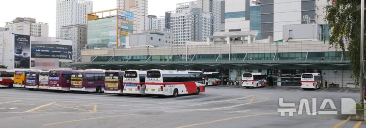 [청주=뉴시스] 충북 청주시외버스터미널 (사진=뉴시스 DB) photo@newsis.com *재판매 및 DB 금지