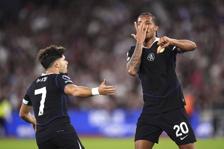 [런던=AP/뉴시스]EPL 첼시 개막 2경기 만에 첫 승. 2025.08.22.