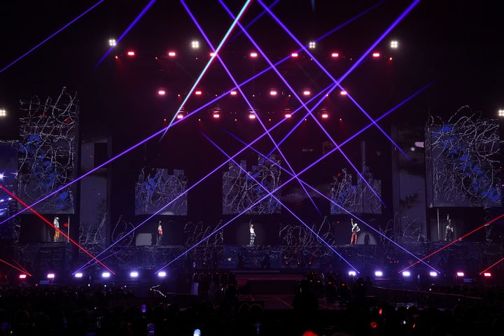 [서울=뉴시스] 투모로우바이투게더 고척스카이돔 콘서트. (사진 = 빅히트 뮤직 제공) 2025.08.22. photo@newsis.com *재판매 및 DB 금지