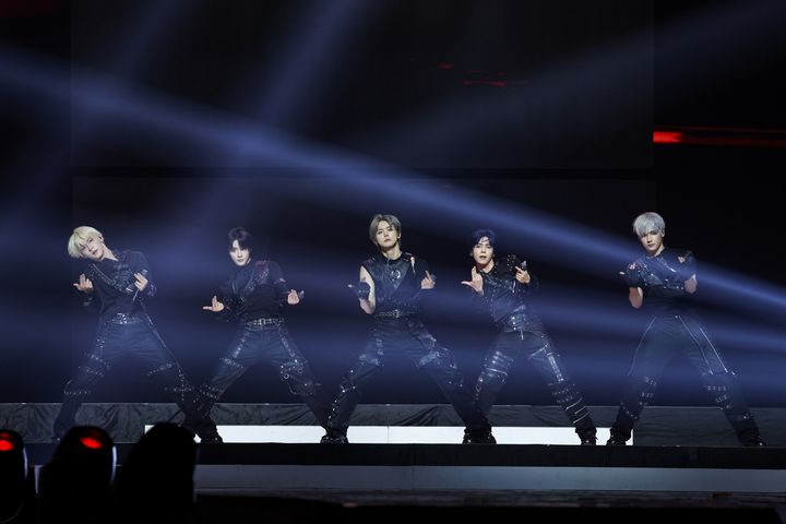 [서울=뉴시스] 투모로우바이투게더 고척스카이돔 콘서트. (사진 = 빅히트 뮤직 제공) 2025.08.22. photo@newsis.com *재판매 및 DB 금지