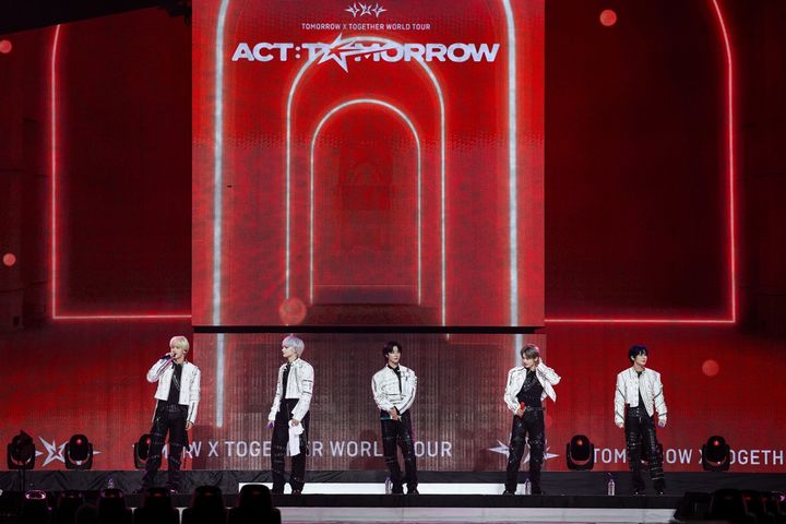 [서울=뉴시스] 투모로우바이투게더 고척스카이돔 콘서트. (사진 = 빅히트 뮤직 제공) 2025.08.22. photo@newsis.com *재판매 및 DB 금지