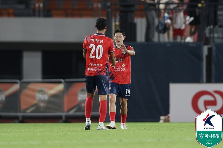 [서울=뉴시스]K리그1 김천 이동경. (사진=한국프로축구연맹 제공)