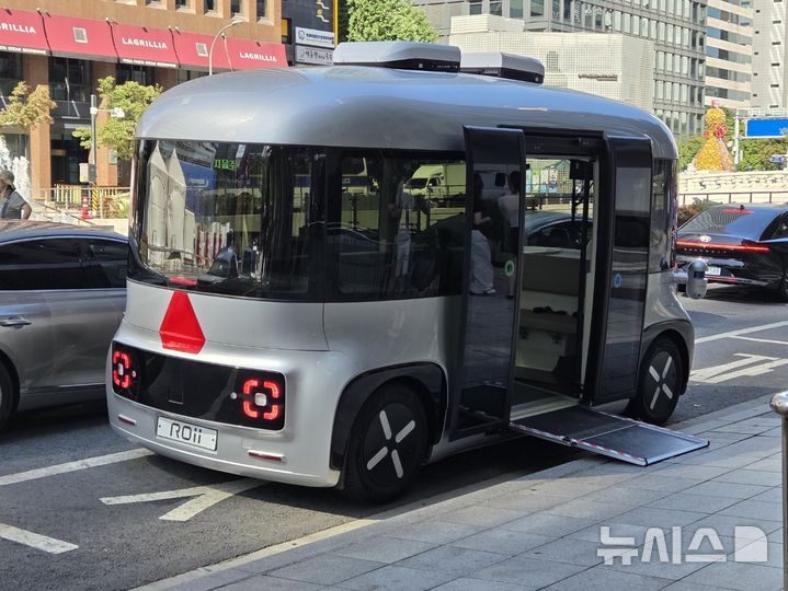 [서울=뉴시스]자율주행셔틀.