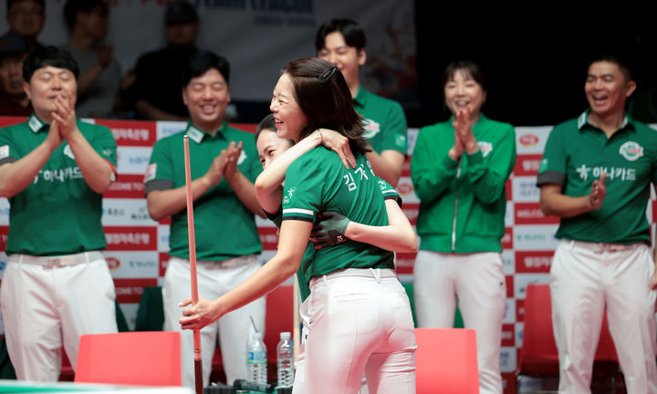 [서울=뉴시스] 프로당구 PBA 하나카드의 김가영. (사진=프로당구협회 제공) *재판매 및 DB 금지