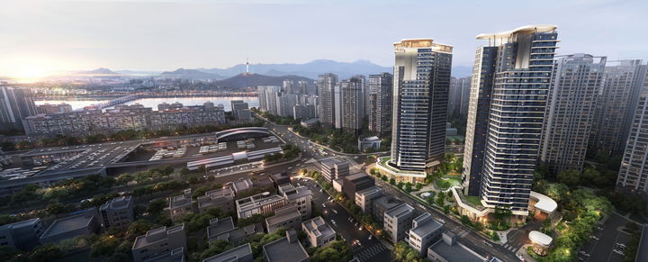 [서울=뉴시스] 삼성물산이 서울 서초구 반포동에 조성하는 '래미안 패러피크 반포' 조감도. 2025.08.24. (자료=삼성물산 제공) photo@newsis.com *재판매 및 DB 금지