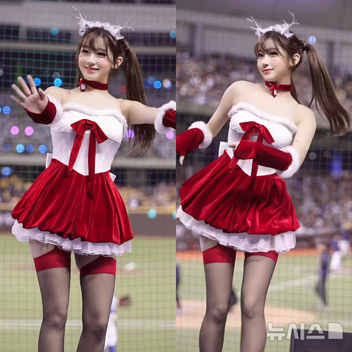 [뉴시스] 치어리더 이주은. (사진=인스타그램 갈무리)