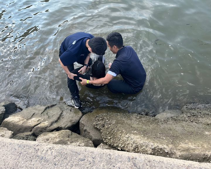 [서울=뉴시스] 인명구조 현장. 2025.08.25. (사진=서울시 제공) *재판매 및 DB 금지