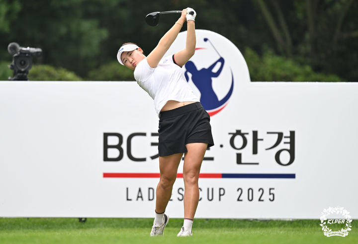 [서울=뉴시스]KLPGA 투어 김민솔. (사진=KLPGA 제공)