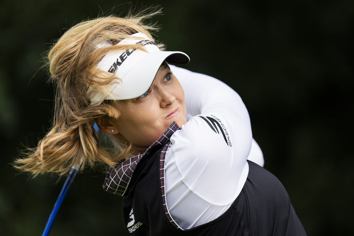 [미시소가=AP/뉴시스]헨더슨, LPGA 투어서 14번째 정상. 2025.08.24.