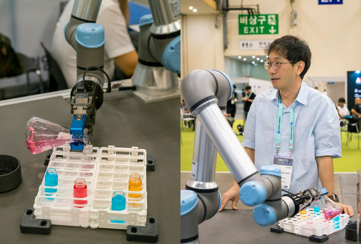 IMID에 참석한 고창훈 이엠앤아이 대표.(사진=이엠앤아이 제공) *재판매 및 DB 금지