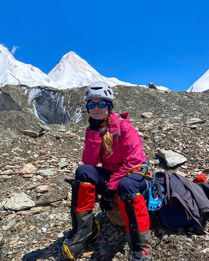 [뉴시스]키르기스스탄 최고봉 빅토리 봉에서 다리를 다쳐 고립된 러시아 여성 등반가 구조 작업이 악천후 속에 열흘 만에 중단됐다.(사진= Newsflash).2025.08.25 *재판매 및 DB 금지