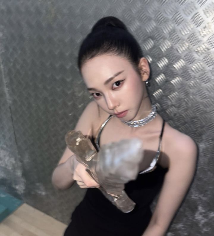 [서울=뉴시스] 그룹 에스파 멤버 카리나. (사진=카리나 인스타그램 캡처) 2025.08.25. photo@newsis.com *재판매 및 DB 금지