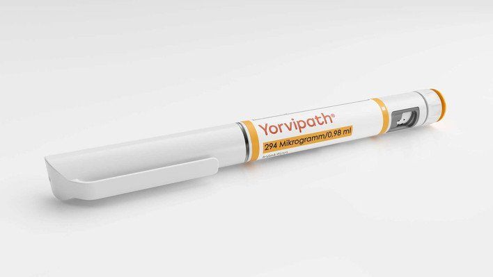 [서울=뉴시스] 덴마크 아센디스파마의 부갑상선기능저하증 치료제 ‘요비패스’ (사진=코오롱제약 제공) 2025.08.25. photo@newsis.com *재판매 및 DB 금지