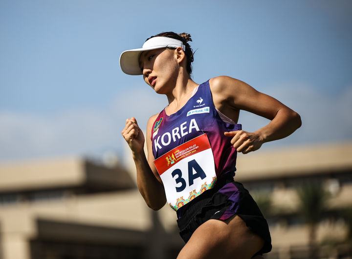 [서울=뉴시스] 2025 국제근대5종연맹(UIPM) 세계선수권대회에 출전하는 성승민. (사진=대한근대5종연맹 제공) *재판매 및 DB 금지