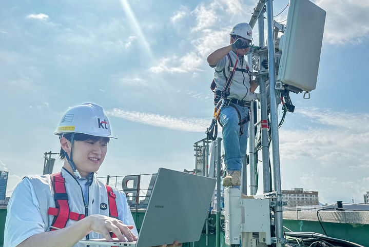 KT, '6G 핵심 기술' AI 기반 무선접속망 상용 검증 착수