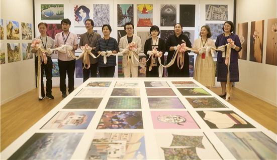 [서울=뉴시스] ANBD가 일본 도쿄에서 전시를 열었다. (사진=한성대 제공) 2025.08.26. photo@newsis.com&nbsp; *재판매 및 DB 금지