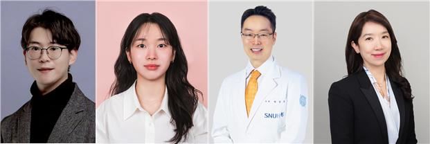 [서울=뉴시스] (왼쪽부터) 경희대 최경선 박사, 장민설 학생, 서울대 박상준 교수, 경희대 서혜선 교수. (사진=경희대 제공) 2025.08.26. photo@newsis.com *재판매 및 DB 금지