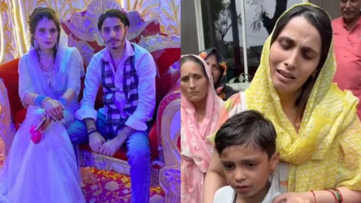 [뉴시스] 인도의 한 남자가 지참금 문제로 갈등을 빚던 아내를 불태워 살해했다. (사진=NDTV)2025.08.26 *재판매 및 DB 금지